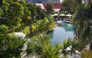 The Jungle Hotel in Siem Reap town is located Night Market Rd