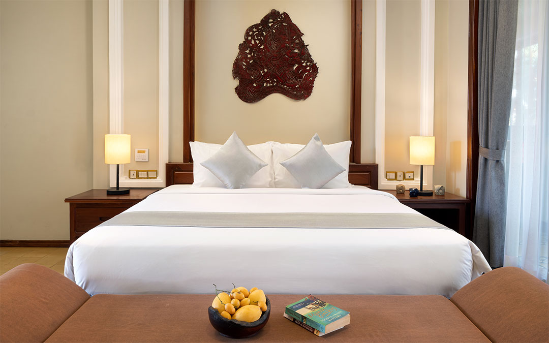 The Elephant Hotel in Siem Reap town is located behind Angkor High School