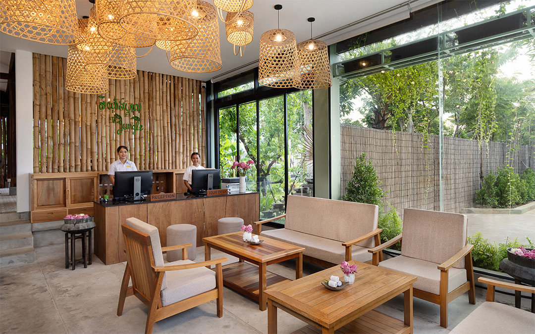 The Jungle Hotel in Siem Reap town is located Night Market Rd
