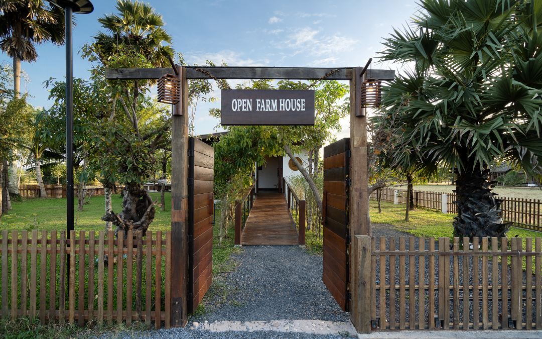 Open Farm house Front