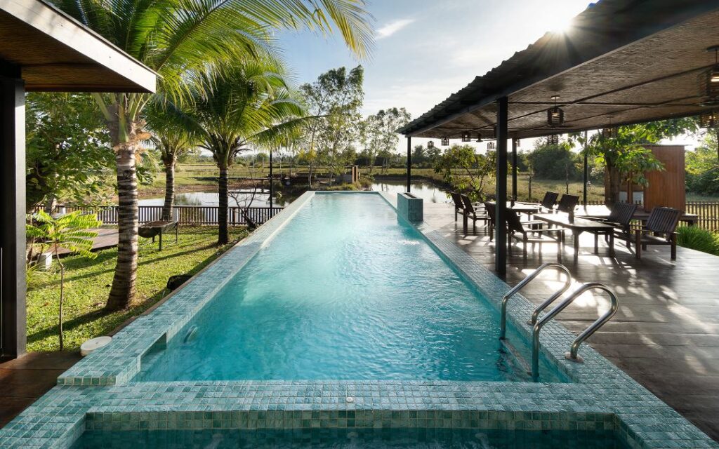 Open Farm house Swimming Pool