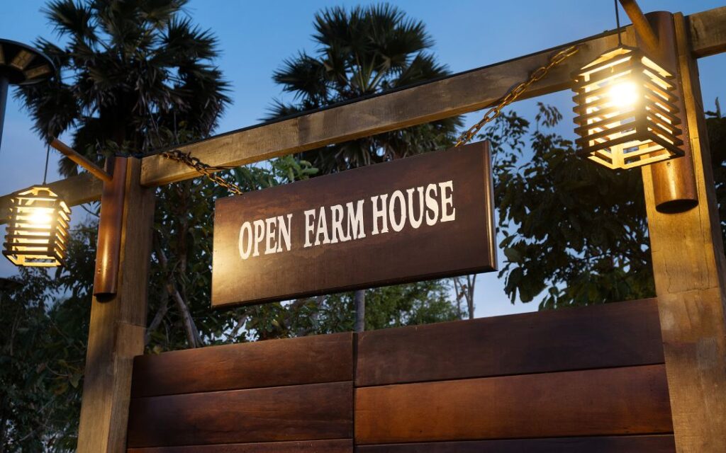 Open Farm house