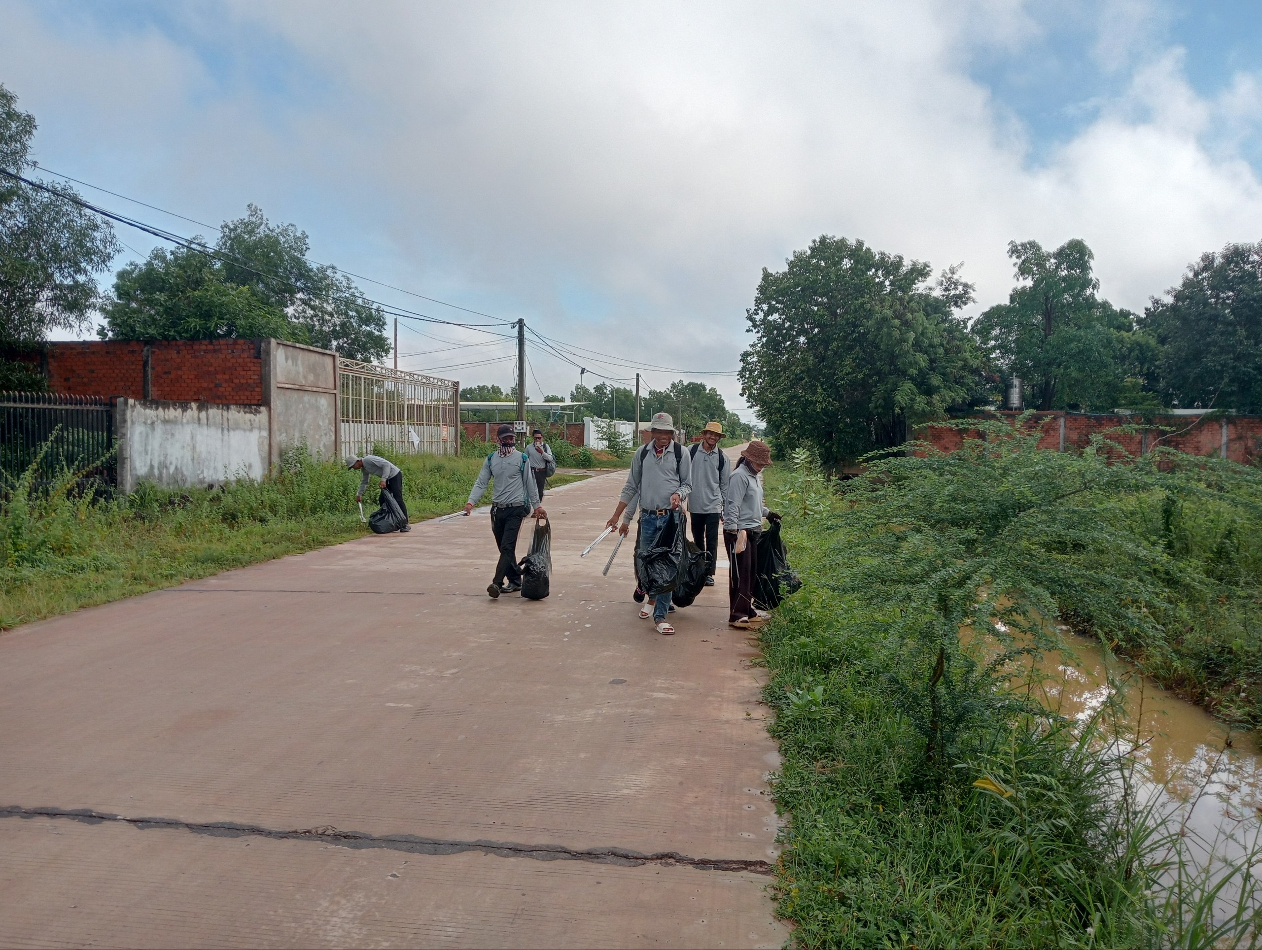Stay Nature, Street garbage collection and clean up activities